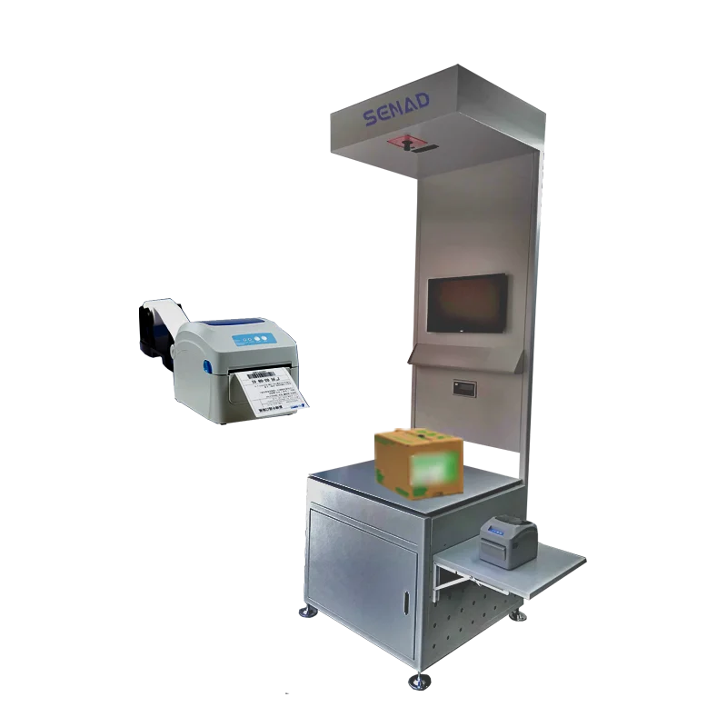 800 мм посылки система DWS сканер штрих-кодов печать этикеток тусклый вес измерение размеров сканирования взвешивающее устройство