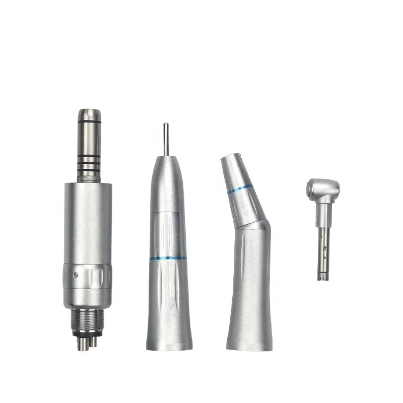Push button 1:1 Inner Water Spray Low Speed Handpiece Dentist Tool Contra Angle Handpiece CE