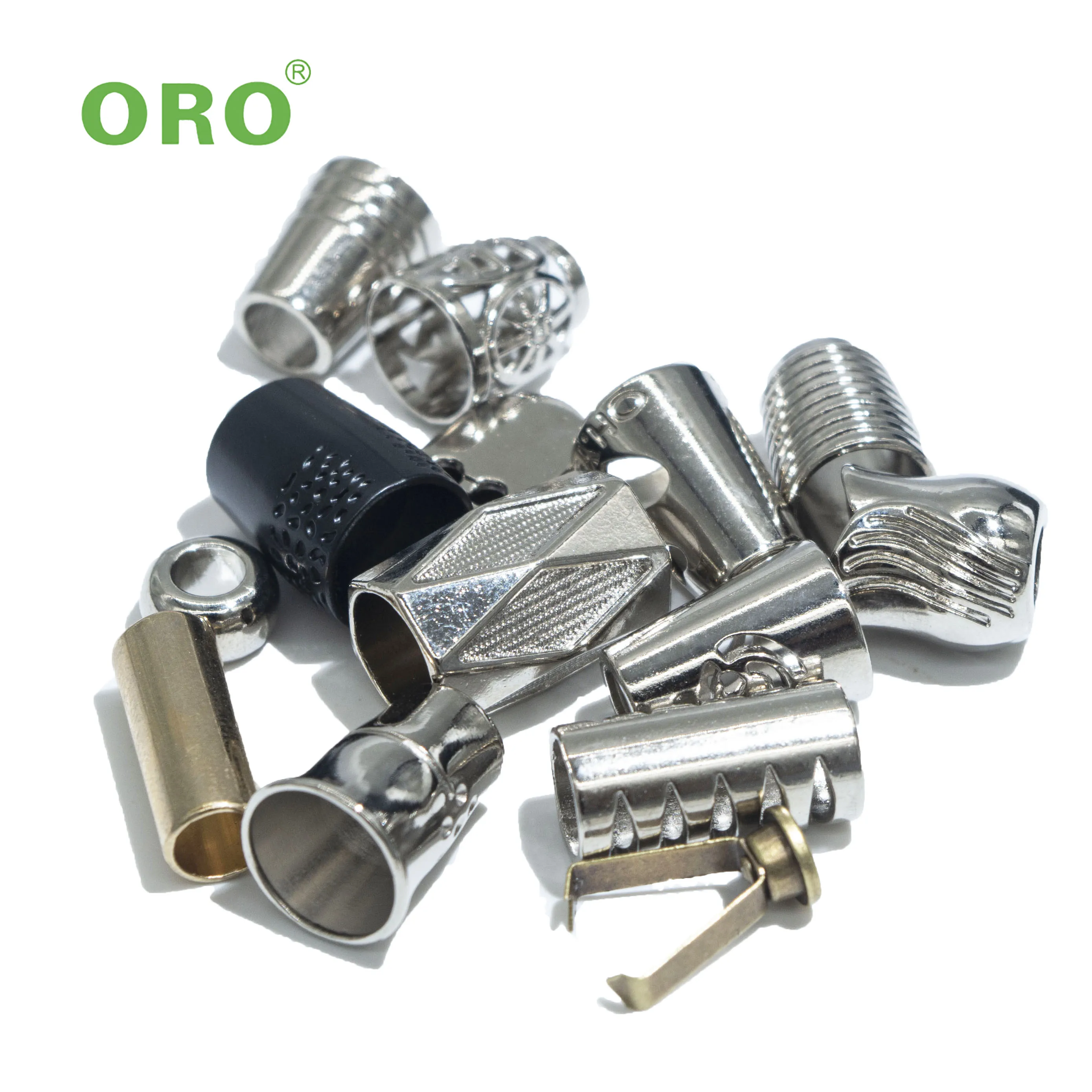 Металлические наконечники шнура с логотипом модный дизайн замок шнура из цинкового сплава