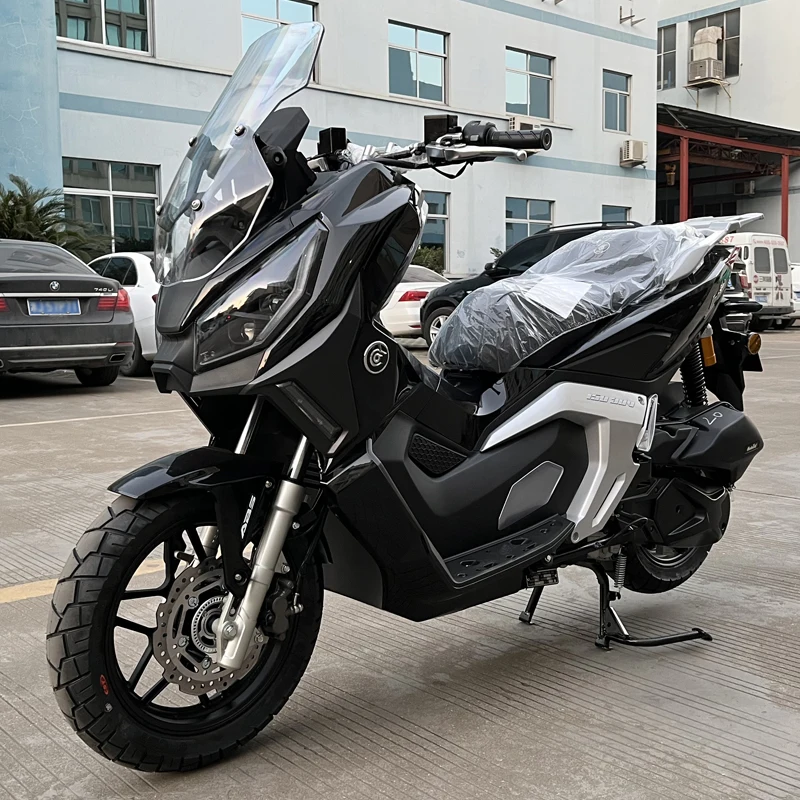 EPA-сертифицированный ADV 200cc GY6 бензиновый мотоцикл с воздушным охлаждением 180cc дисковый тормоз Максимальная скорость 95 км/ч ABS для продажи