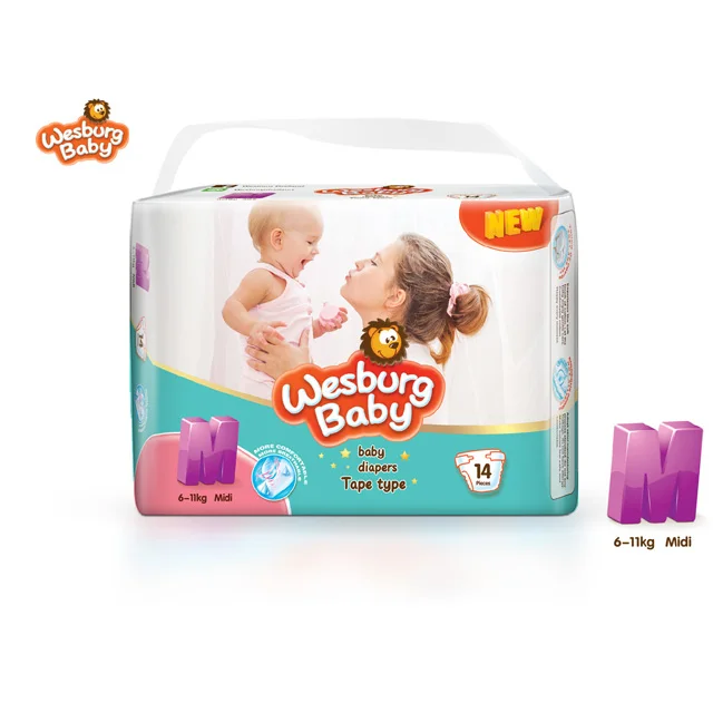 Китайский лучший детский подгузник, заводская цена