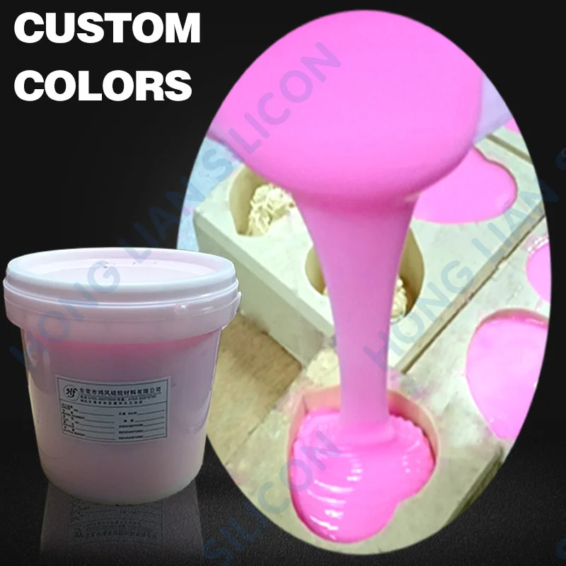 Liquid Mold Silicone rubber For mold making chocolate Raw materials for baking products high temperature resistance
