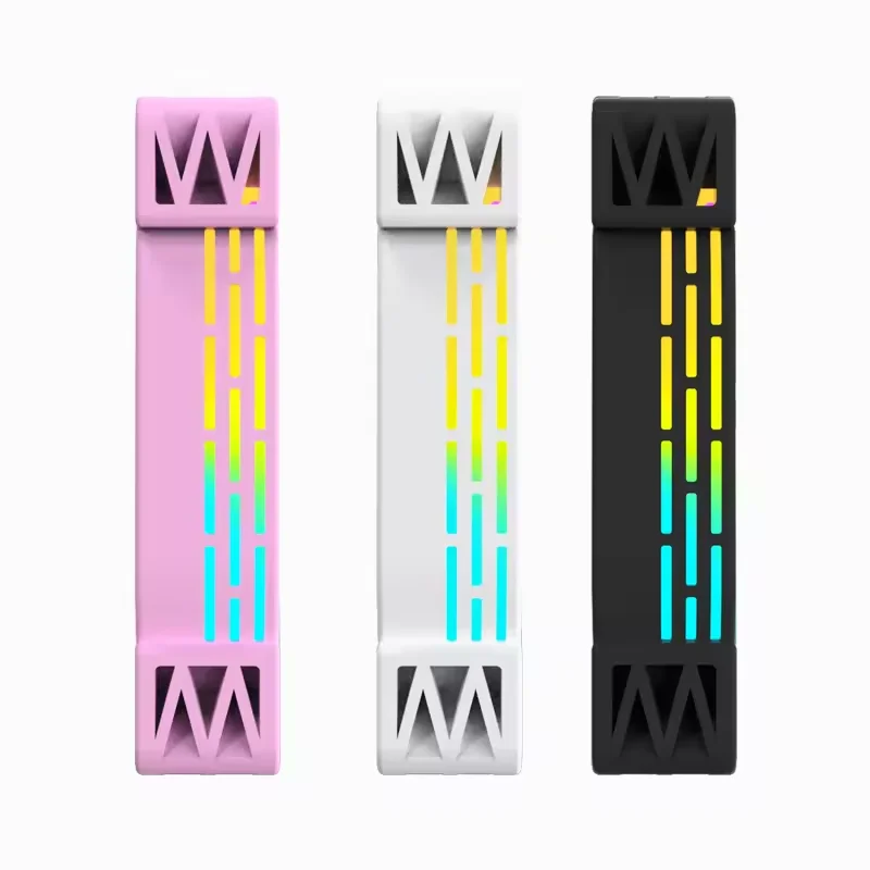 2024 New Style Design Factory OEM RGB Fan 120mm Pc Case ATX Fans & Cooling Colorful Computer 12V Gaming CPU Cooler Air ARGB
