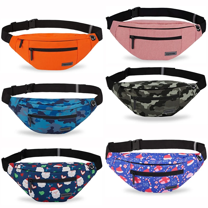 Funny pack waist bag  Fashion Waterproof Men Ladies Outdoor Running Sport Hiking Belt waist bags