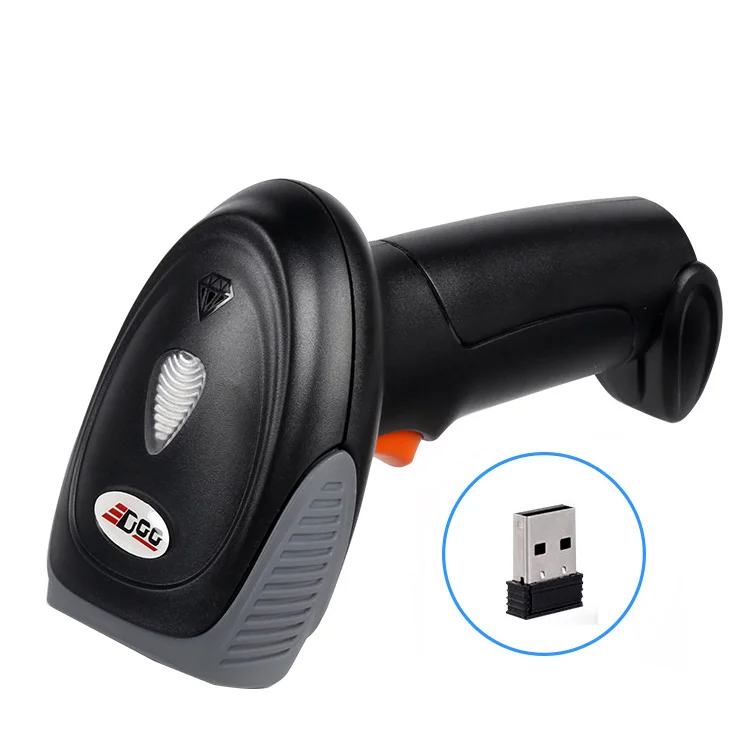 EDOO Low power Transmission long distance 150m 1D 2D QR Code Wireless WIFI 2.4G Handheld Barcode Scanner For Supermarkets