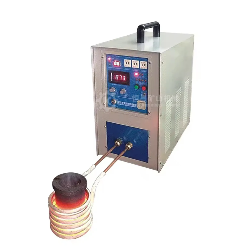 High Efficiency Gold Melting Machine Aluminum Melt Induction Smelting Furnace for Melting Metal