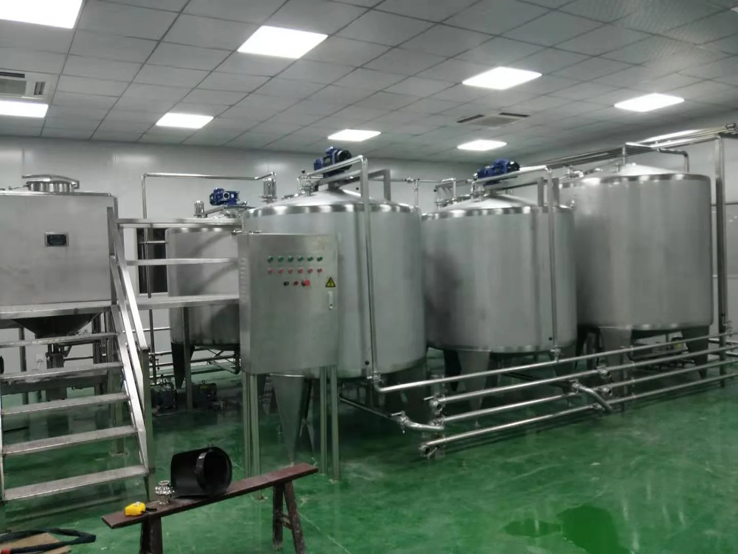 Complete Uht Milk Production Line Pasteurized Yogurt Milk Production Line