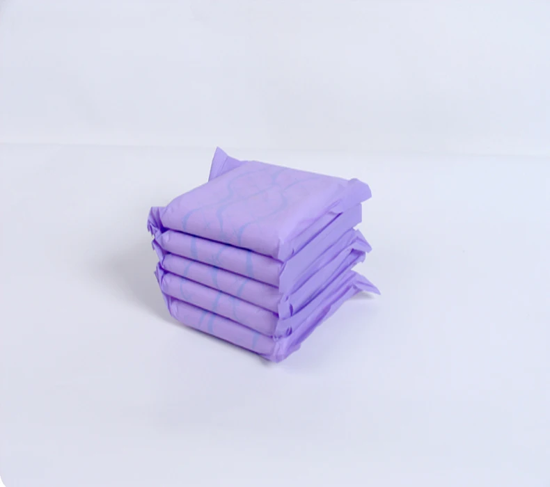 Eco Friendly Organic Soft Daily Use Disposable Hot Sale Biodegradable Menstrual Ultra Thick Package Sanitary Napkin