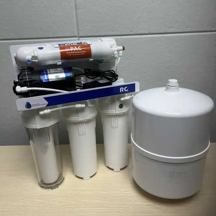 Factory Custom RO Water Purifier 5 Stages 75-400GPD Reverse Osmosis Water Filter Systems Home Appliances Drinking Water Filter