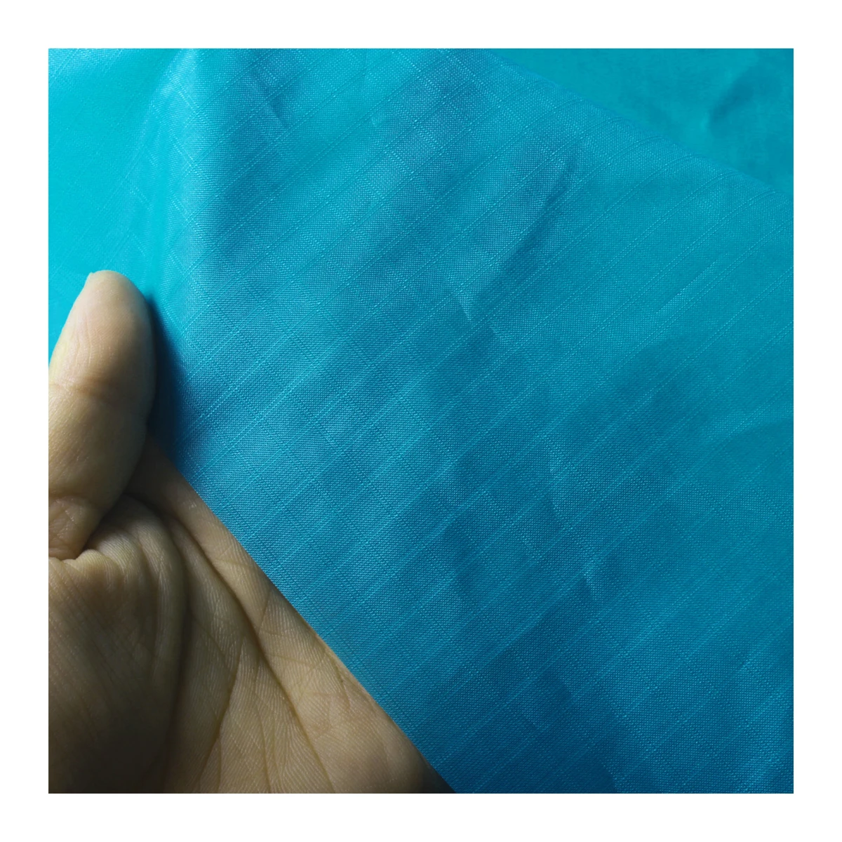 62g/m2 150cm Width 50D 0.6cmx0.6cm Polyester Ripstop Woven Fabric With Single Side PU coating For Kitesurfing,Paraglider,Parachu