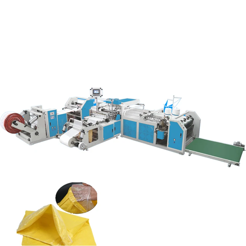 Cold & Hot Cutting Sewing Bagging Printing Machine nylon PP woven bags agricultural product  storage bag Making Machine