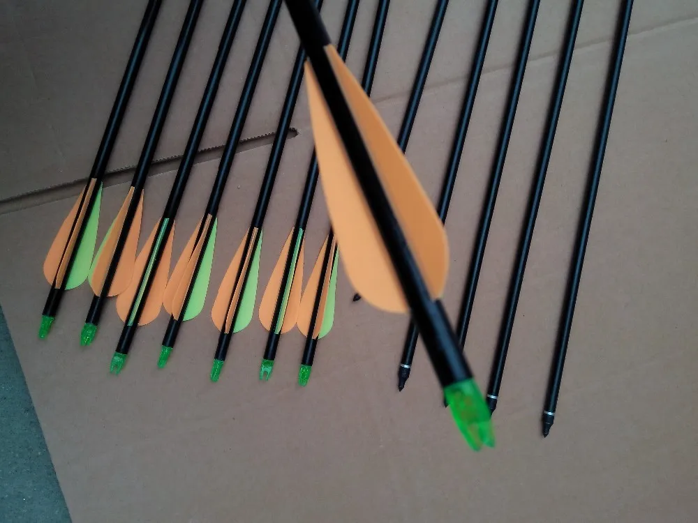 jx030C 30' carbon shaft arrow for shooting wholesale new arrows for hunting feather material plastic