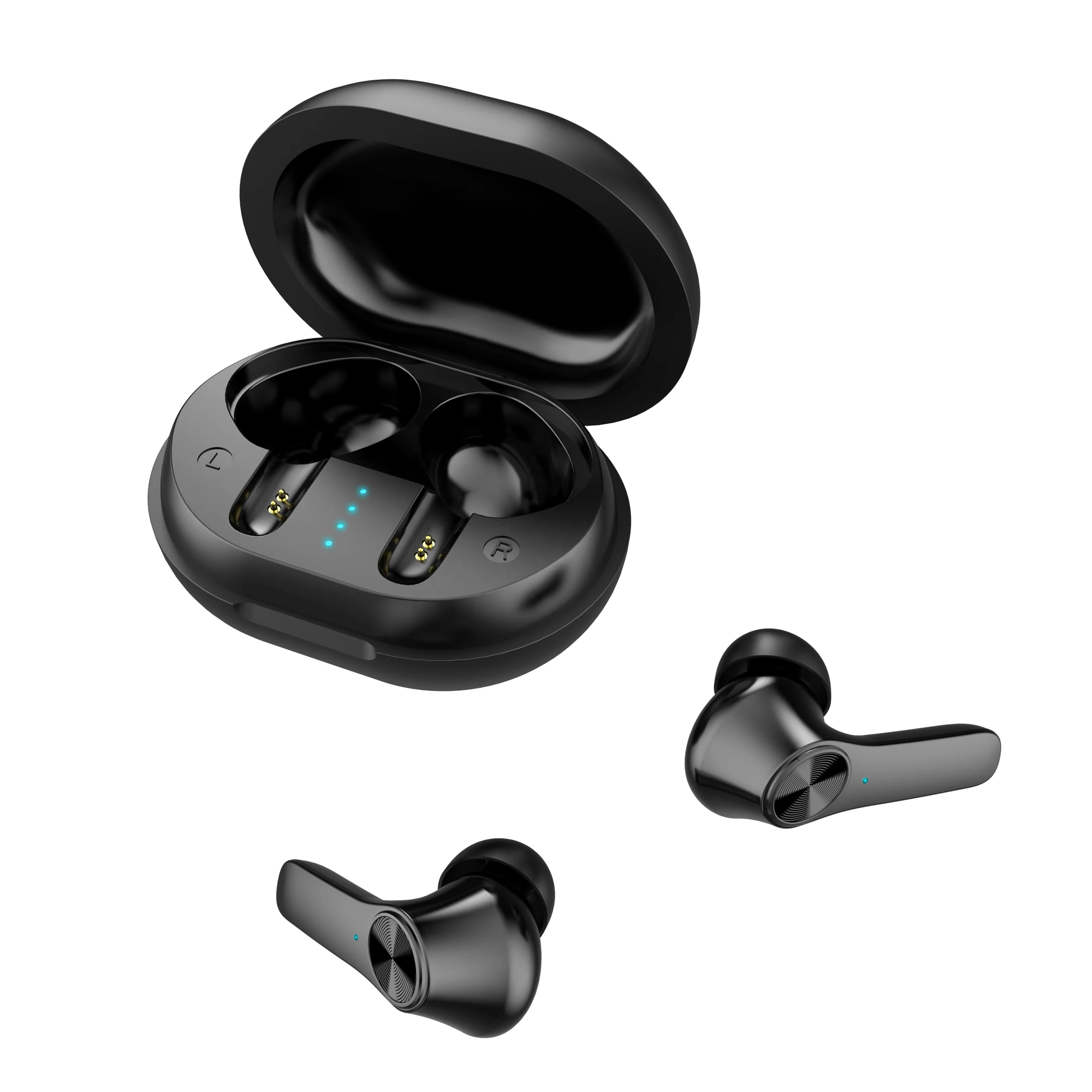 2021 Free Sample Recycle ABS Tws Earbuds  Truely New Product Tws Earbuds Portable Earphone Stereo Earbuds