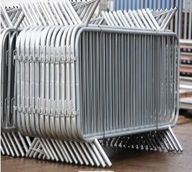 Горячего погружения Гал стальной временный забор баррикадное заграждение