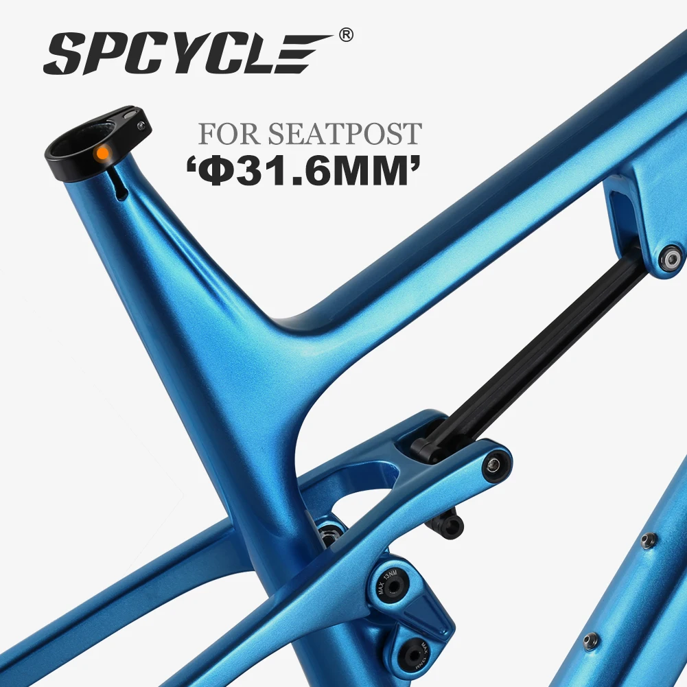 Chinese Factory 27.5er 29er Full Suspension MTB Carbon Frame Mountain Bicycle Frame 27.5 29 Boost Carbon MTB Bike Frame