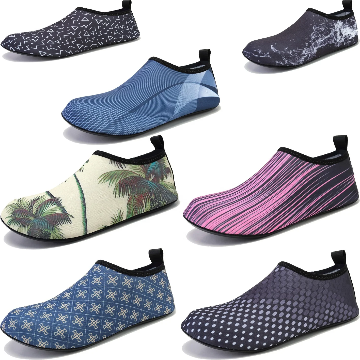 2024 new wholesale water shoes fast dry non-slip cheap outdoor swimming beach water sport walking upstream shoes for men women