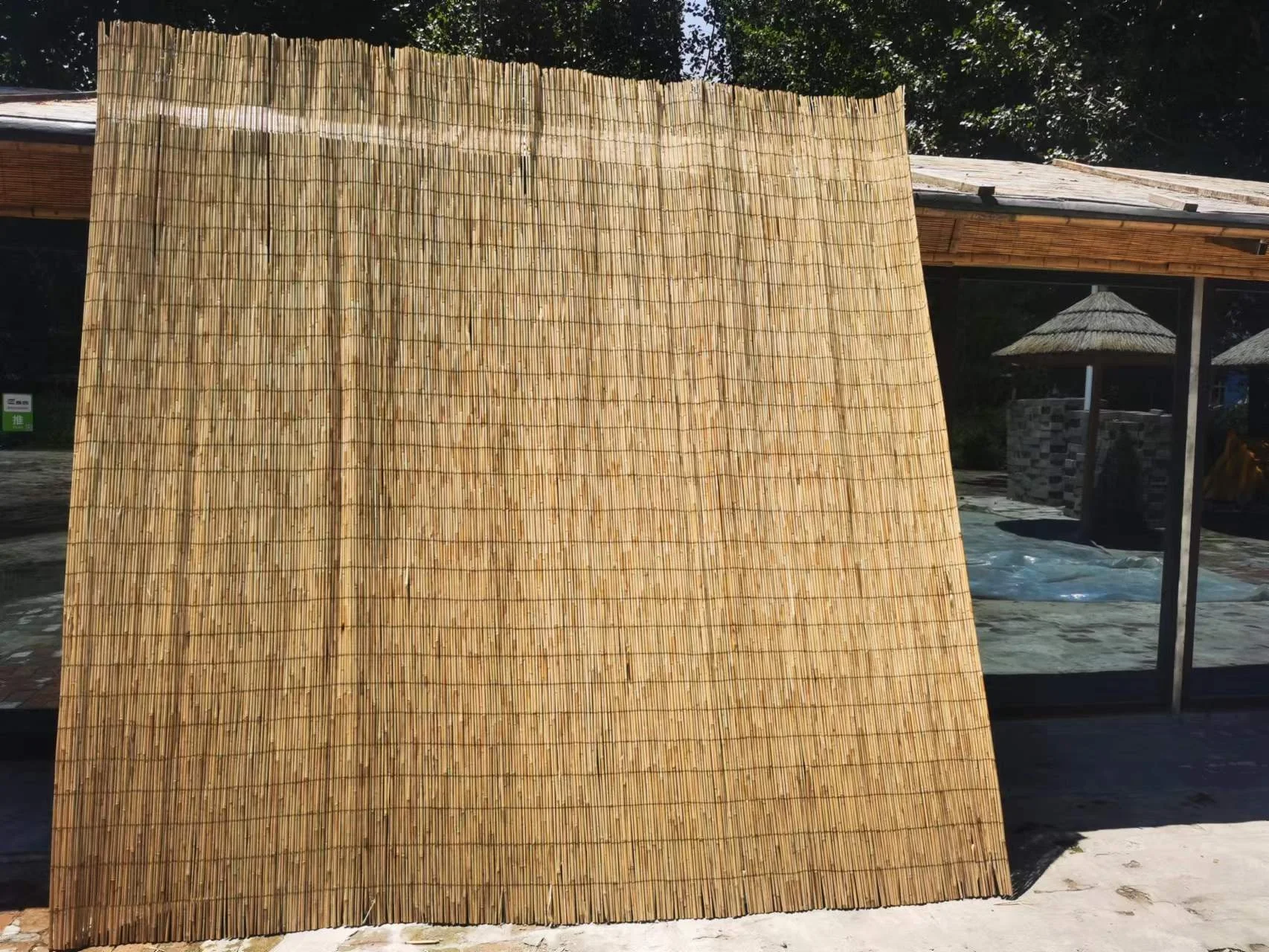China factory  Cheap Panel fence  Yard Split  Reed  Fencing Garden Natural