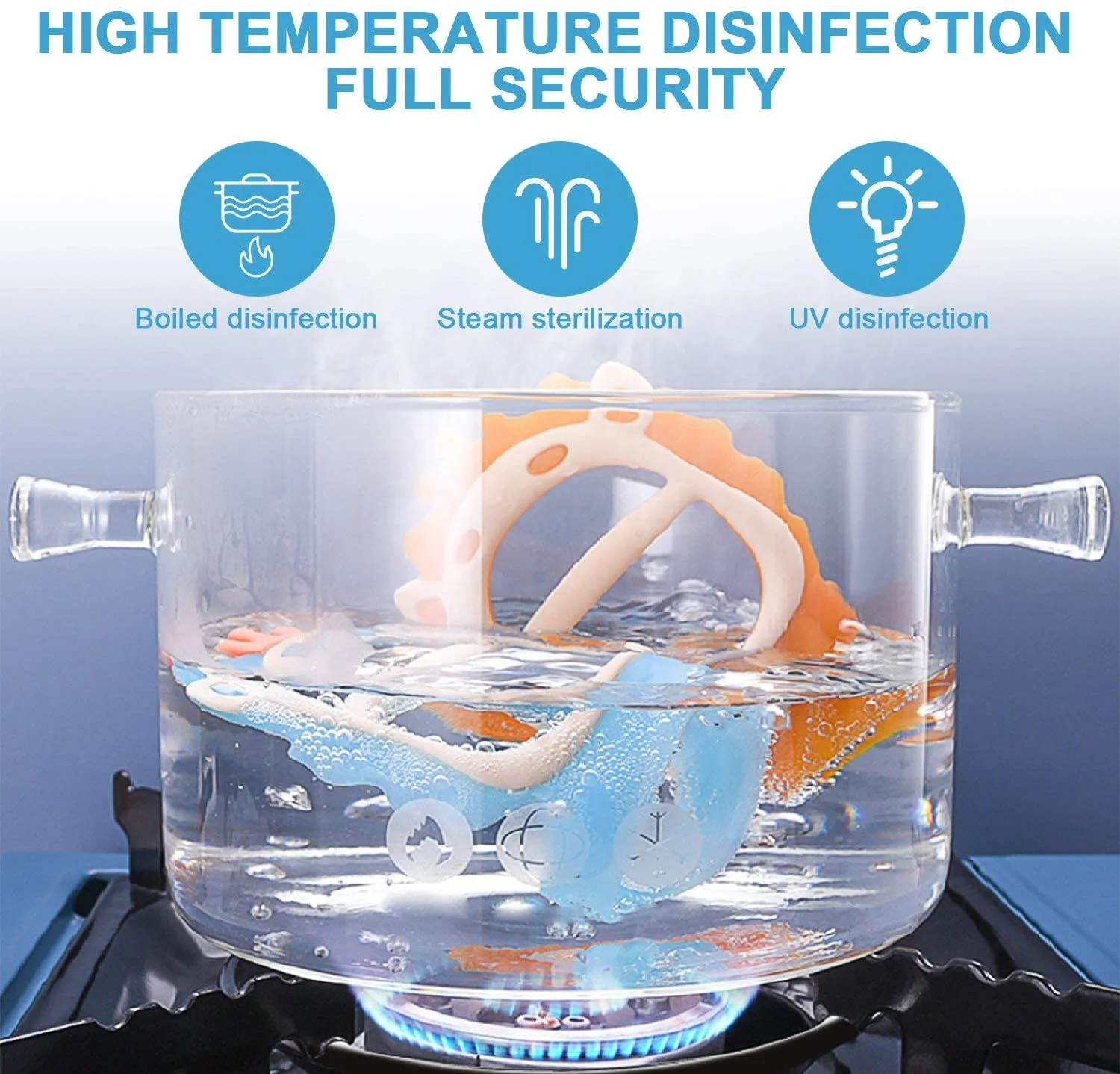 Baby Teething Toys for 0-6 and 6-12 Months Teether Glove for Infants Adjustable Wristband Chew Natural teether for Babies