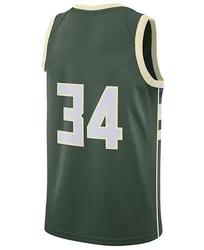2021 Latest Design Stitched Custom Men Training Wear Giannis Antetokounmpo Basketball Jerseys