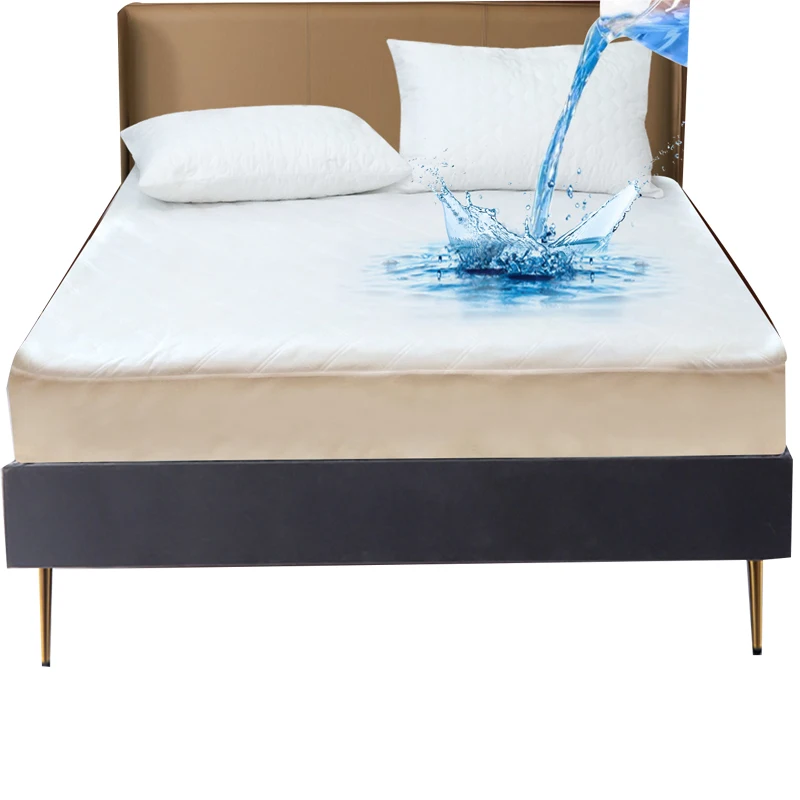 Terry Cloth Mattress Protector Mattress Pad Protector Cover  Waterproof Mattress