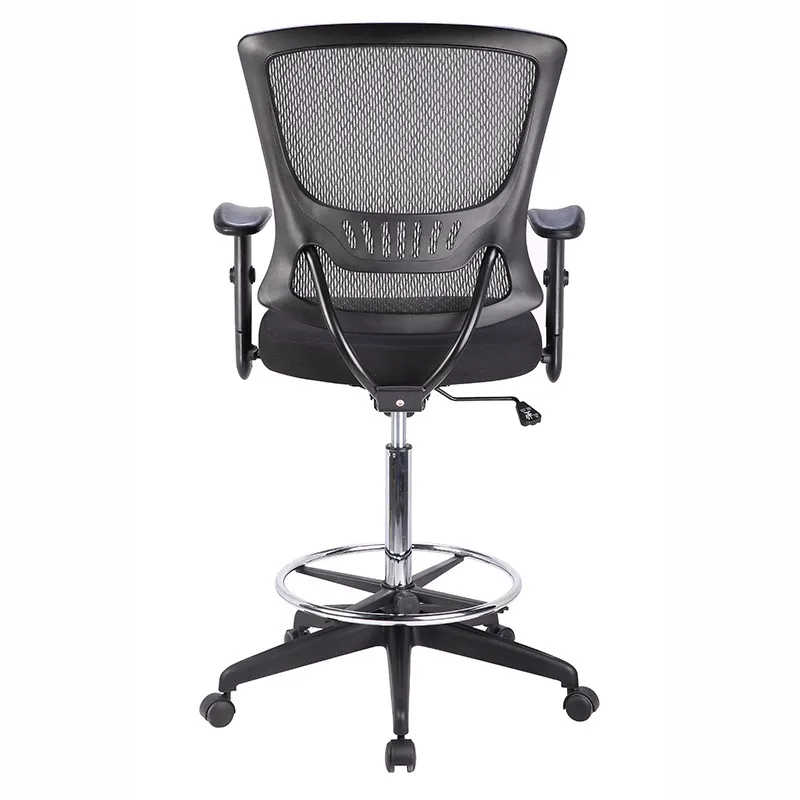 Kabel Tall Ergonomic Executive Office Chair Standing Reception Desk Mesh Drafting Chair