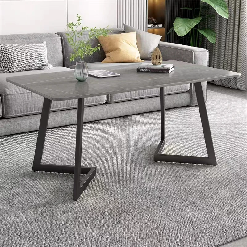 Nordic customized restaurant furniture golden metal table and chairs dining sets cafe sofa booth marble dining table