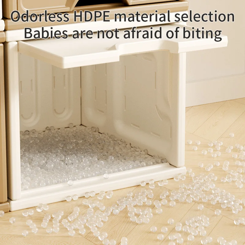 Feiqi combination storage rack large capacity toy furniture plastic book shelf stackable clothes organizer kids cabinets