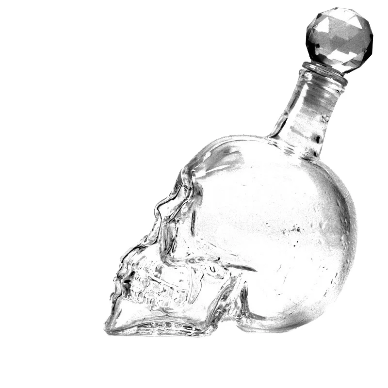 Bouteille en Verre Crane Creative Cristal avec Couvercle Verrerie a коктейли Personnalisee