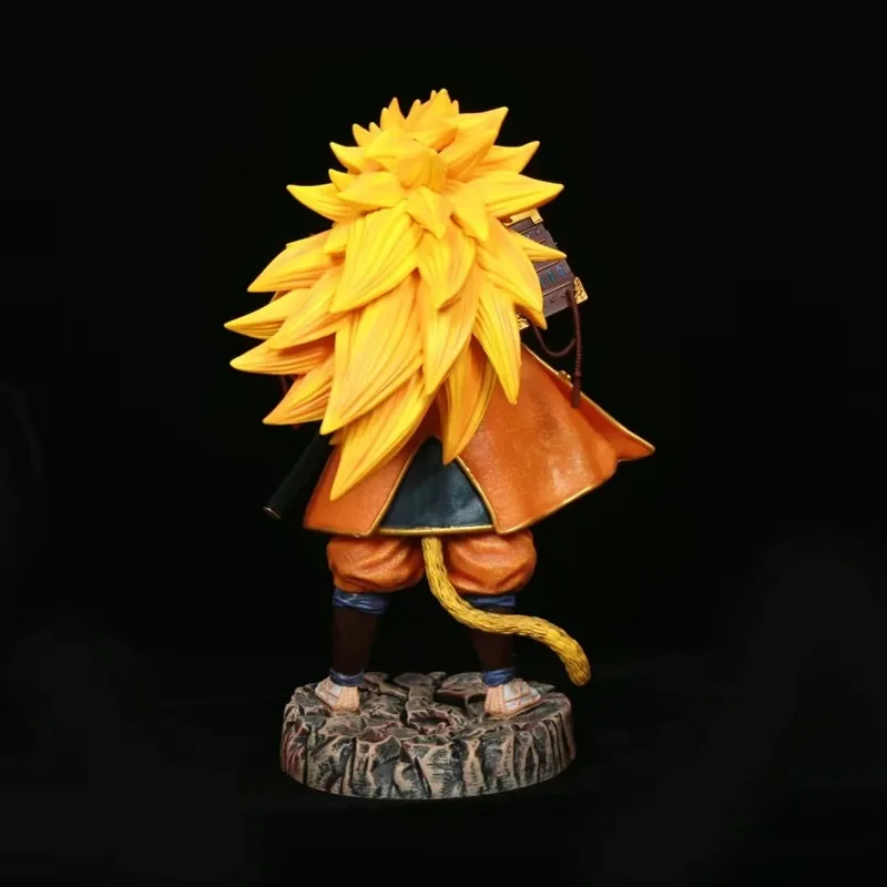 OEM Customized PVC Resin toys HIGH Quality Action & toy 32cm Samurai Super Saiyan standing posture DBZ anime figures Son Goku
