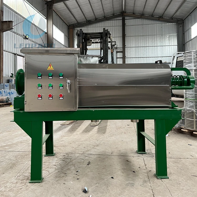 Fecal Wet And Dry Farm Excrement Solid-liquid Separator Automatic Clean Machine For Pig Dung