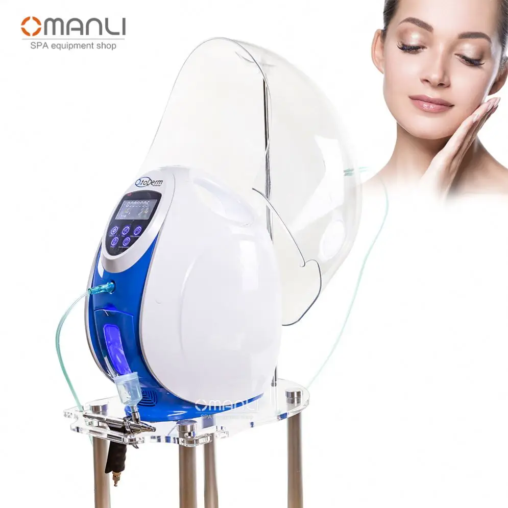 Профессиональный корейский кислородный купольный аппарат для омоложения кожи с кислородом O2 Derm