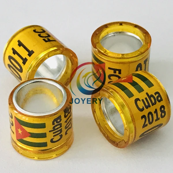 High quality european countries clubs pigeon rings new model pigeon ring