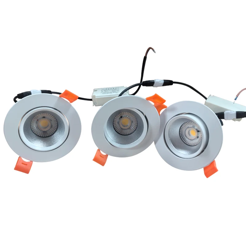 12W round indoor lighting dia 95*62mm led spotlights IP54 classic recessed spot lights hotel ceiling spot light