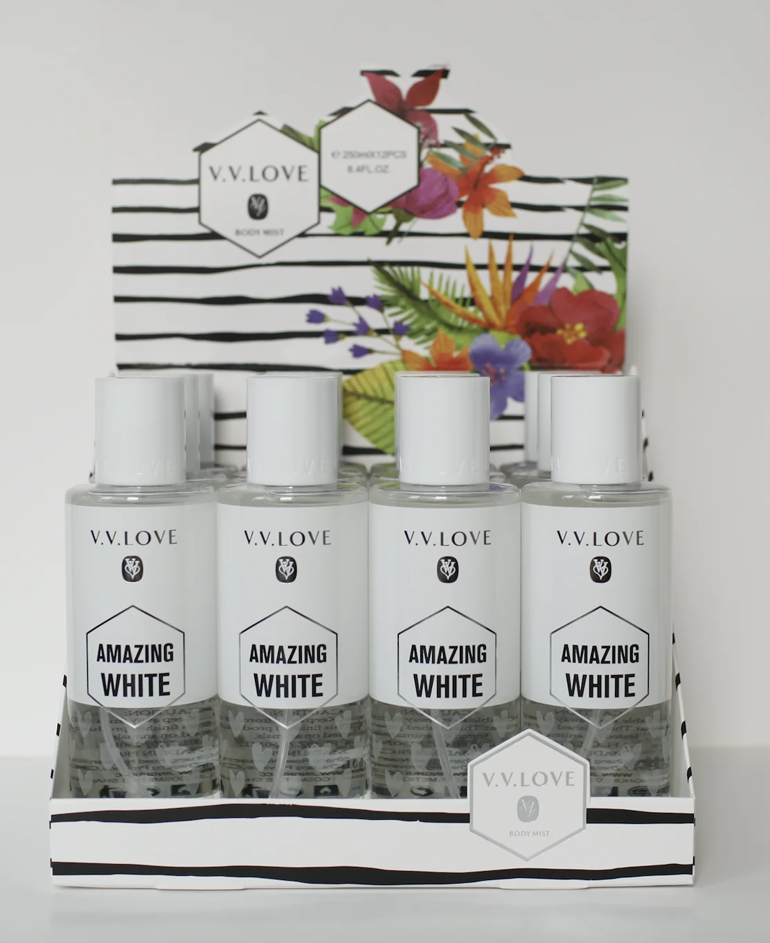 vv love  250ml ODM/OEM  Wholesale New Style Fragrance body mist perfume for women