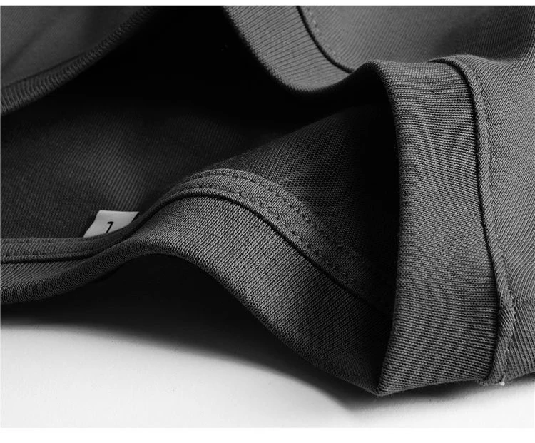 Wholesale 100% Cotton Embossed Solid Color T-shirt Custom Logo Embossed Adult Short Sleeve T shirt