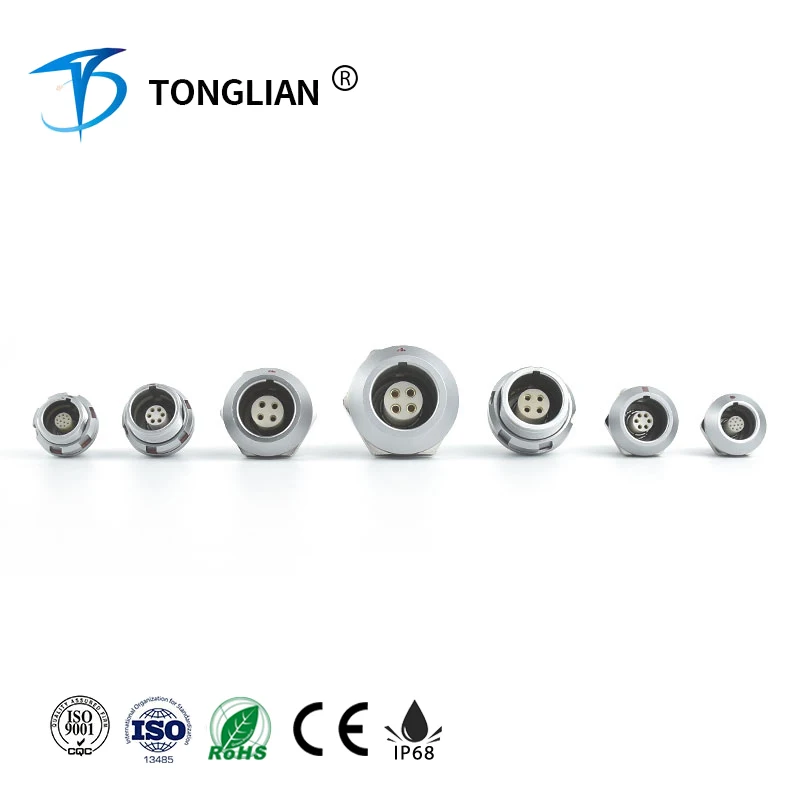 TT K series OEM/OGM 0K 1K 2K 3K FGG EGG Custom cable Plug socket Aviation Circular Push Pull connector Manufactures
