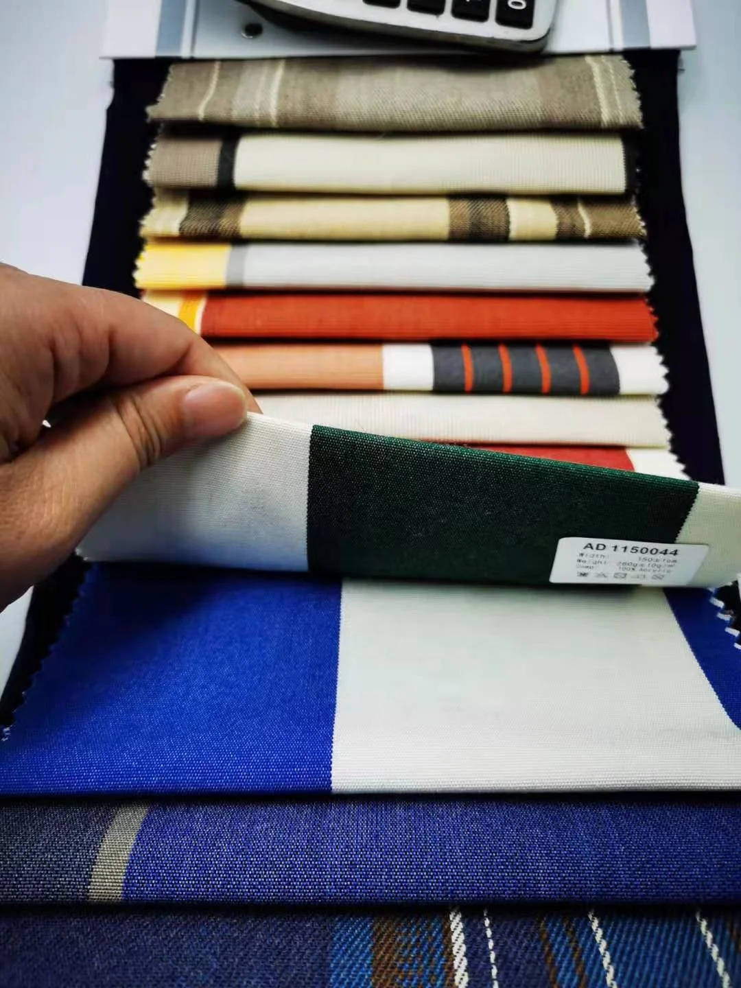 
5 years warranty 100% solution dyed acrylic yarn dyed stripe anti-uv water proof sun proof outdoor awning fabric 