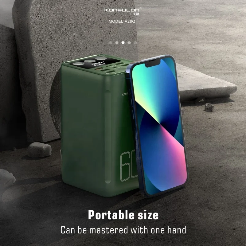 Konfulon Trending New Release Power Bank 60000mah QC3.0 PD22.5W Fast Charge Power Station External Battery Pack Laptop Powerbank