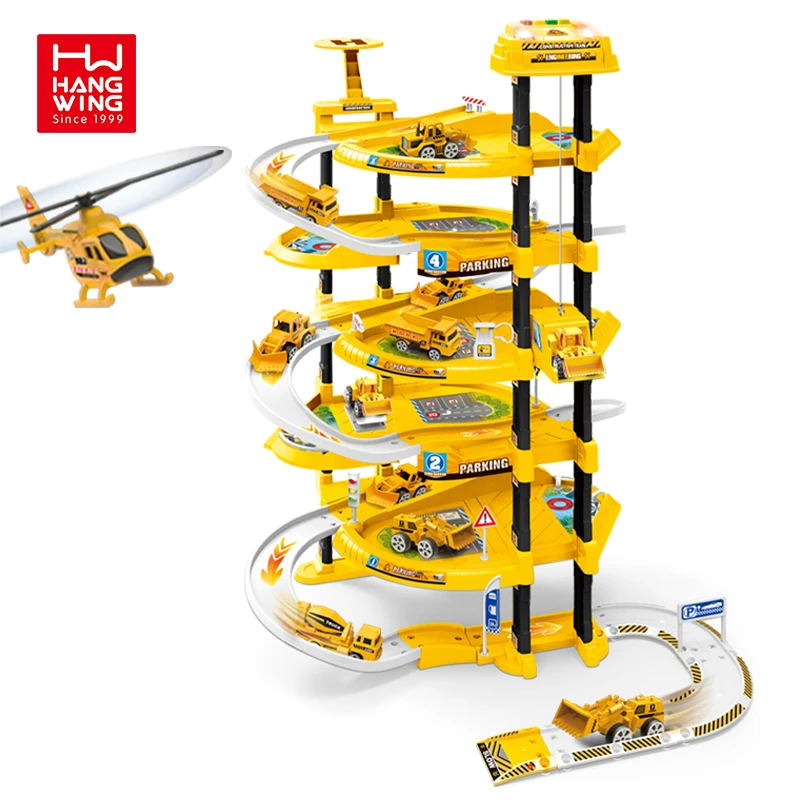 Toy Parking Lot Vehicle Reverse Car Series Truck Die Cast Ingenieurs pielzeug Engineering Toys
