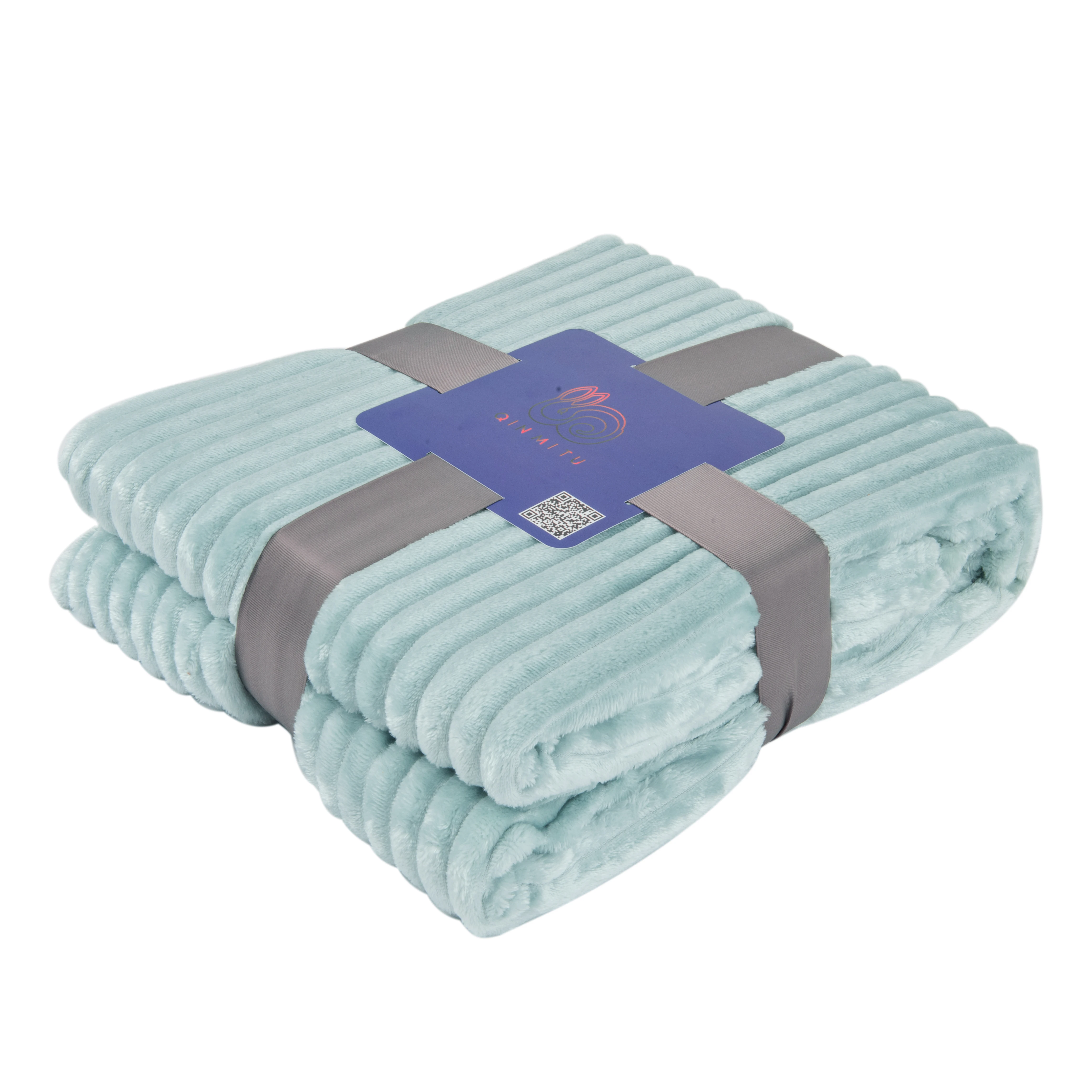 Factory Directly Provide Custom cut and sew softened 100% Polyester  new born baby print swaddle blanket