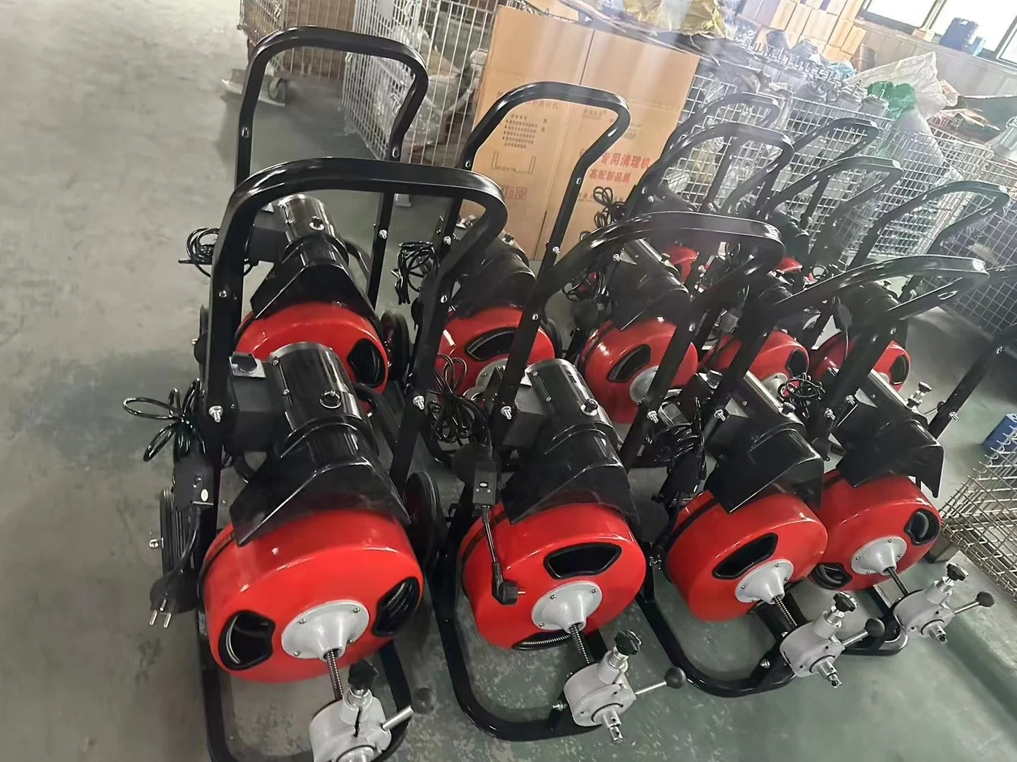 Drain Cleaner machine High-power pipeline cleaning kitchen sewer clogging pipe dredging electromechanical dredging device