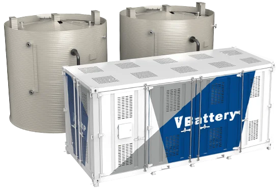 Рейтинг 1-5 мВт · ч VRFB энергетический раствор долголетие ванадий окислительно-восстановительный Аккумулятор для хранения энергии