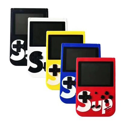 Rechargeable Game Box Retro FC Handheld Game Console 400 in 1 Consola Sup for Gameboy Black Yellow Red White