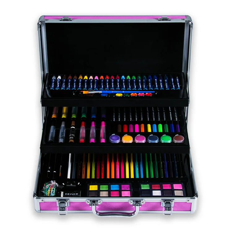 Art Supplies Custom Art set Gift Multicolor Soft Pastels Silky Washable Crayon Kids Oil Pastels Drawing Kit for Kids School