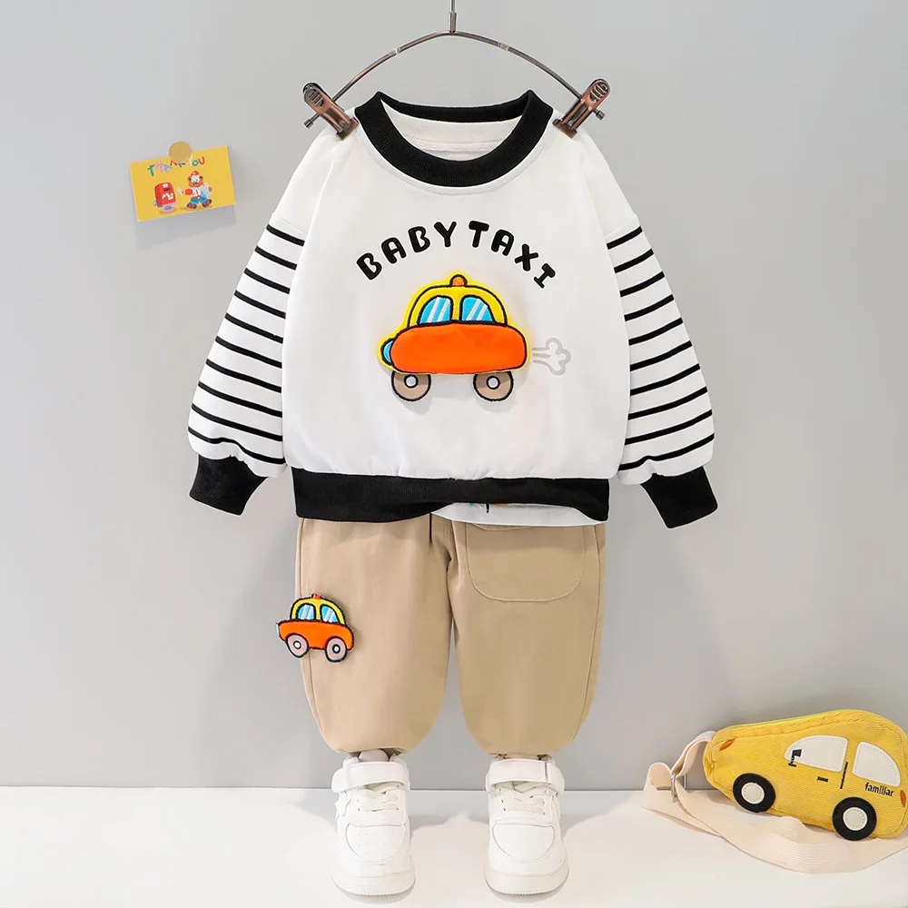 Hao Baby Spring And Autumn Suit Outfit For Baby Boy Spring 3 Baby Boomer Boy Winter Outfit  Spring Boy Clothing Sets