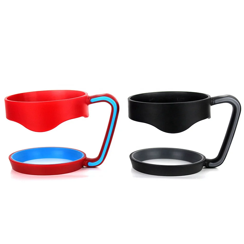 30oz practical cup holder economic plastic antiskid coffee mug Drinkware handle  holder  support customized