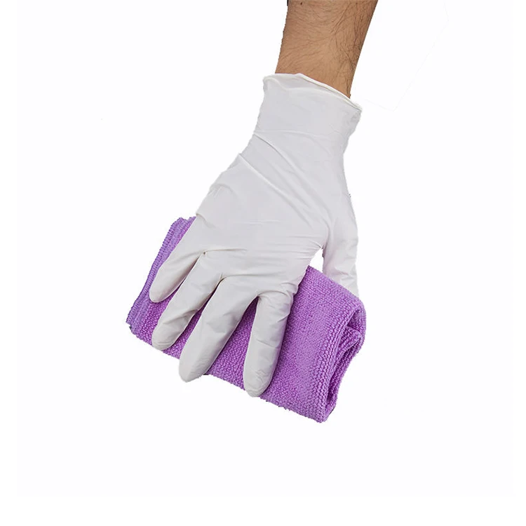 OEM Brand Food Grade Oil Resistant And Waterproof Vinyl Powder Free Nitrile Gloves