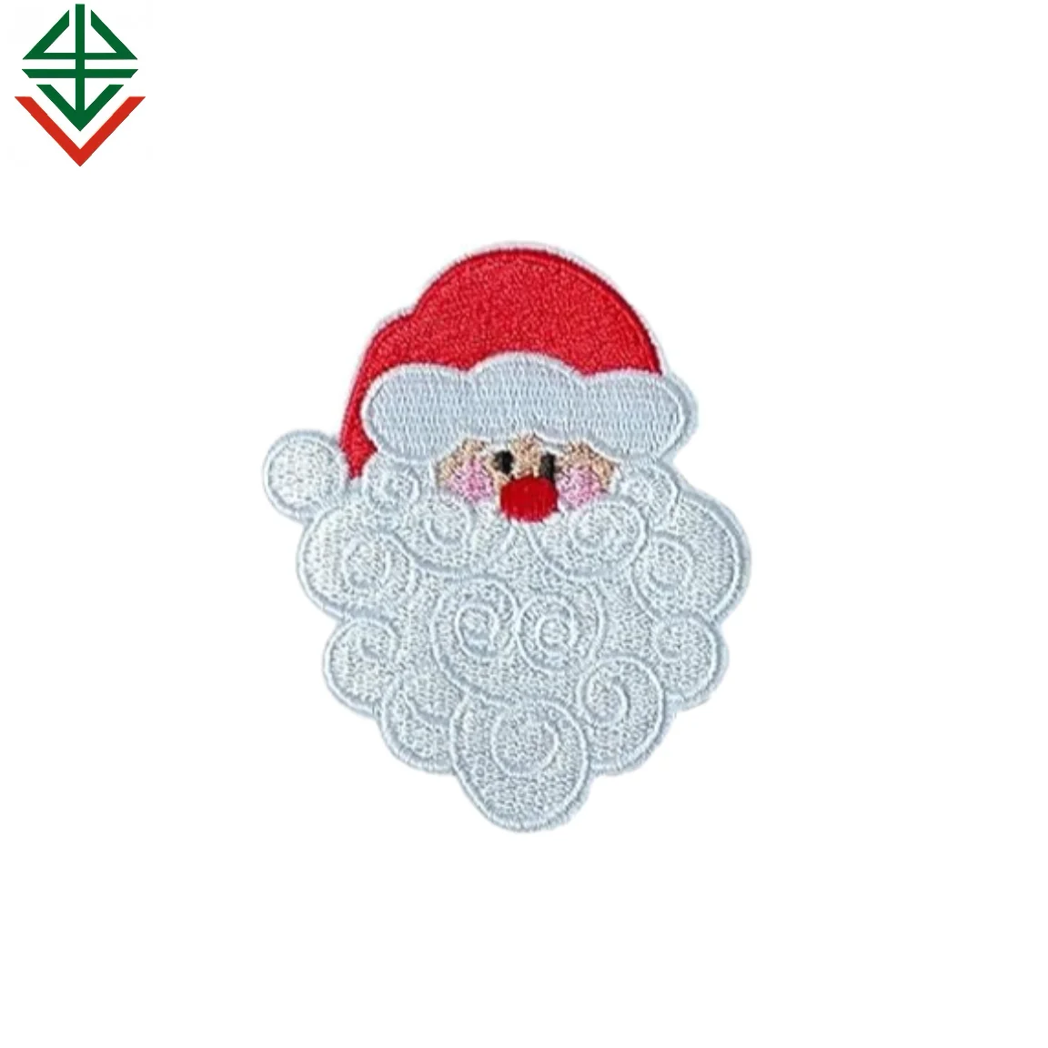 Custom Festivals Small Embroidery Patches Christmas Iron on Applique Cute Patches Embroidery