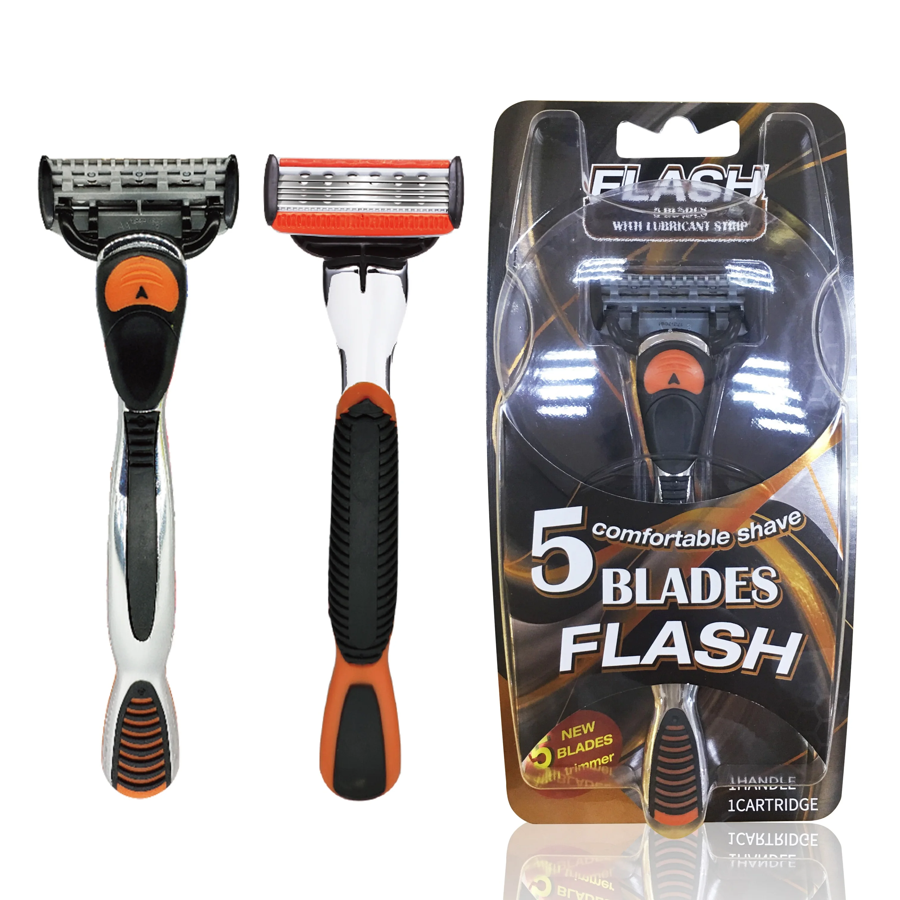 Бритвенный станок для мужчин, 5 лезвий, 4 шт.