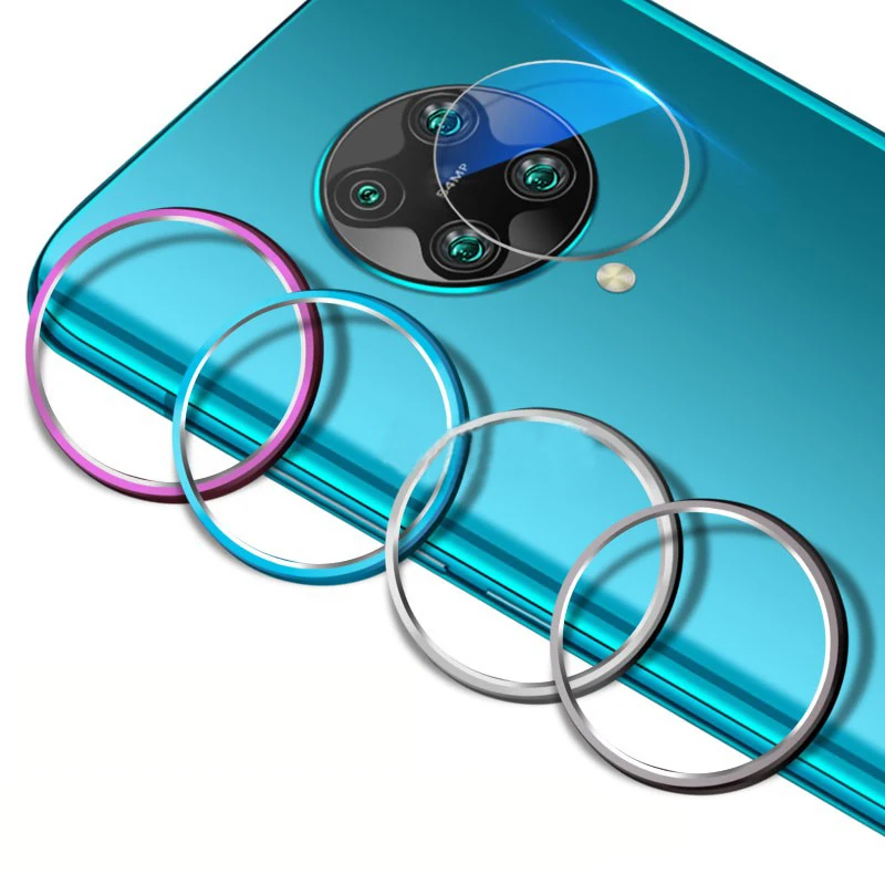 
Camera Len Tempered Glass ForXiaomi Redmi K30 Pro Metal Camera Lens Protective Ring Screen Protector For Poco F2 PRO 